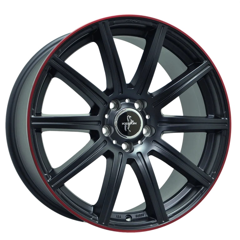 KESKIN KT16 MATT BLACK LIP RED