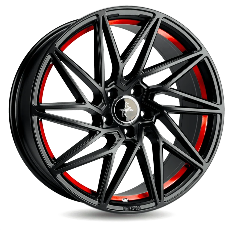 KESKIN KT20 MATT BLACK RED INSIDE