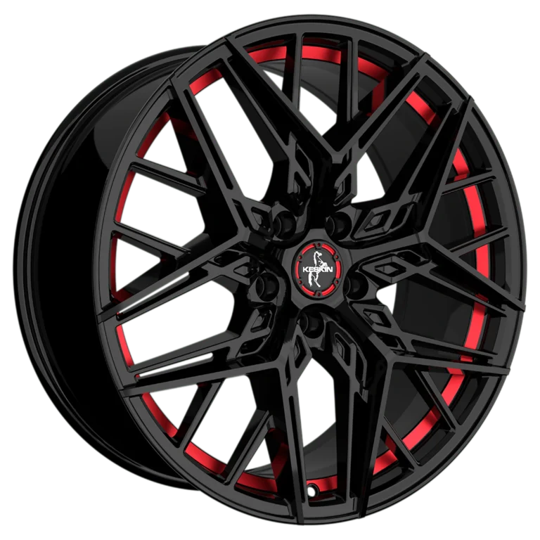 KESKIN KT25 BLACK PAINTED RED INSIDE