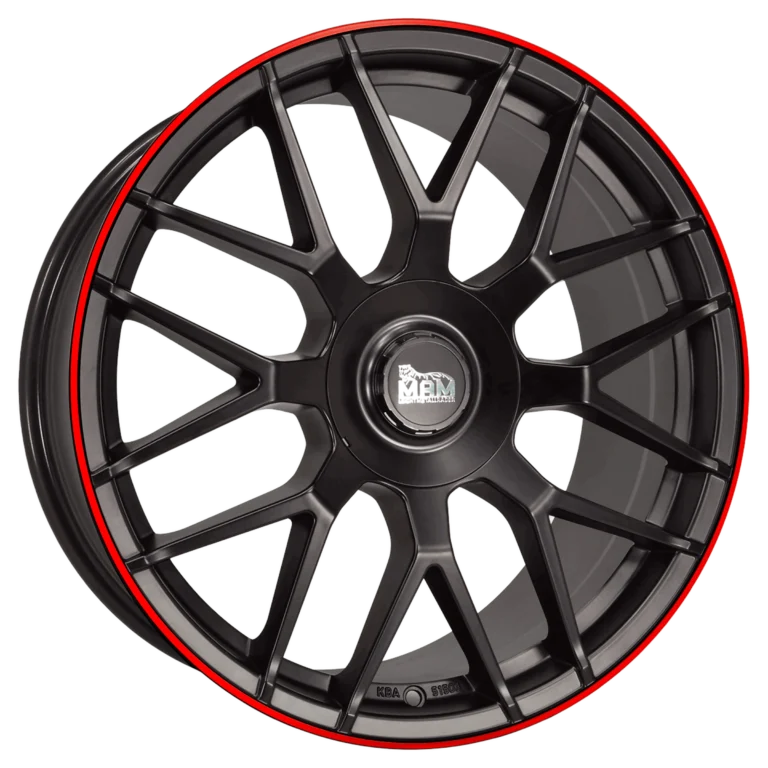 MAM GT1 MATT BLACK LIP RED