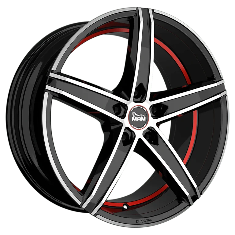 MAM OX-18 BLACK FRONT POLISH RED INSIDE