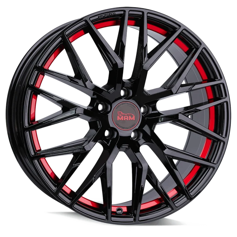 MAM RS4 BLACK PAINTED RED INSIDE