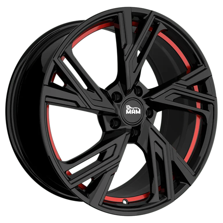 MAM RS5 BLACK PAINTED RED INSIDE