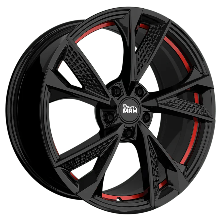 MAM RS6 BLACK PAINTED RED INSIDE